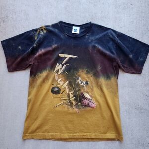 Vintage 90s Universal Studios FL Twister T-Shirt Made in USA, Single Stitched, L